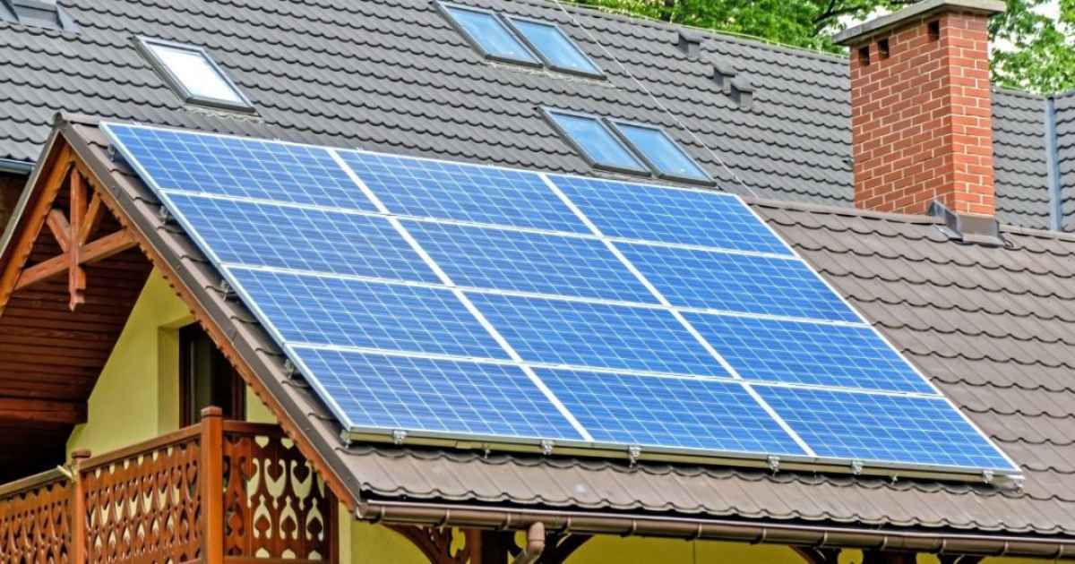 casa independente com energia solar	